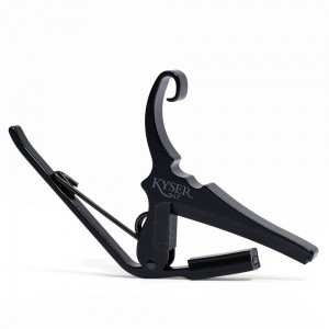 Kyser KG6LTA Low-Tension Quick Change Capo, Matte Blackout